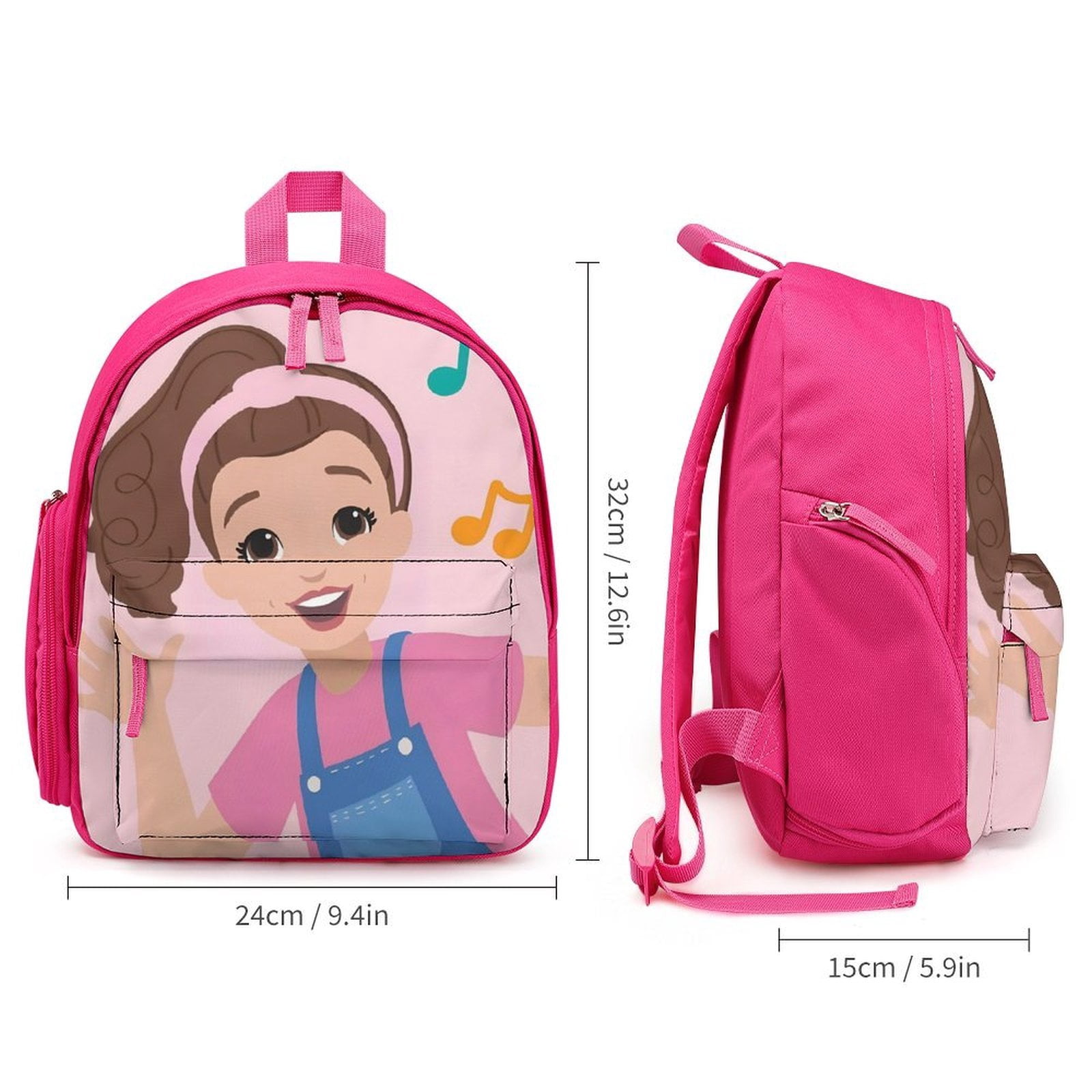 Ms. Rachel Cute backpack travel bag One size