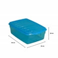 thumbnail image 4 of Caja Organizadora Polycar Multiusos Traslucido Azul 27 Litros, 4 of 4