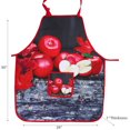 thumbnail image 2 of IH Casa Decor Apron With Pocket Fresh Apples - Set of 2, 2 of 2