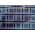thumbnail image 4 of oneOone Cotton Poplin Blue Fabric Madras Check Sewing Craft Projects Fabric Prints By Yard 42 Inch Wide, 4 of 4