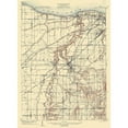 thumbnail image 3 of USGS 11x14 Black Modern Framed Museum Art Print Titled - Berea Ohio Quad - USGS 1904, 3 of 5
