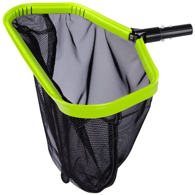 Yeacher Pool Net, Pool Skimmer Net with Double-Layer Deep Bag, Heavy Duty Aluminum Frame Swimming