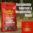 thumbnail image 2 of Royal Oak®  100% All Natural Hardwood Lump Charcoal 15.4 LBS, 2 of 6