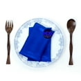 thumbnail image 5 of MDS Set of 100 Satin Napkin 20x20 Inch Square Napkins for Wedding - Royal Blue, 5 of 6