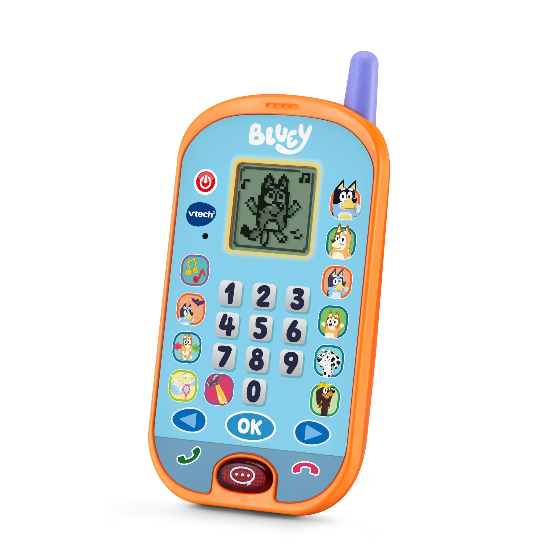VTech Bluey Ring Ring Phone Baby and Toddler Toys