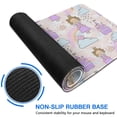 thumbnail image 6 of Long Mouse Pads for Desk,Princess Rainbow Castle Pattern Desk Mats on Top Of Desks, Desk Mouse Pad Extra Large with 3mm Non-Slip Base and Stitched Edge for Gaming,Office,Work,Home 31.5"x11.8", 6 of 6