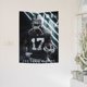 thumbnail image 3 of Tapiz decorativo de pared personalizado del equipo Raiders, 29 x 37 pulgadas (vertical), tapiz decorativo para colgar en la pared para la mesita de noche, 3 of 8