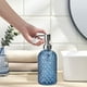 thumbnail image 1 of Dispensador de jabón espumoso de vidrio | Botella rellenable con bomba de espuma para jabón de manos y gel de ducha | Decoración para encimeras de baño y cocina, 1 of 6