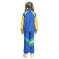 thumbnail image 4 of Set de 2 piezas de chándal de los 80 para niños, vintage, hip hop, de Costume MASSWO, 4 of 6