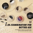 thumbnail image 2 of XWSHYW Lápiz de Cejas Máscara de Pestañas de Dos Colores Máscara Moldeadora Máscara de Tratamiento Dos En Uno Impermeables Durables Sin Halos, 2 of 6