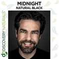 thumbnail image 4 of Black Henna Hair Color For All Kit | 100% All Natural Indigo Powder Hair Dye & Beard Dye (Midnight Natural Black) Organic, Herbal & Vegan Chemical & Cruelty Free Permanent Gray Coverage & Tinting, 4 of 11