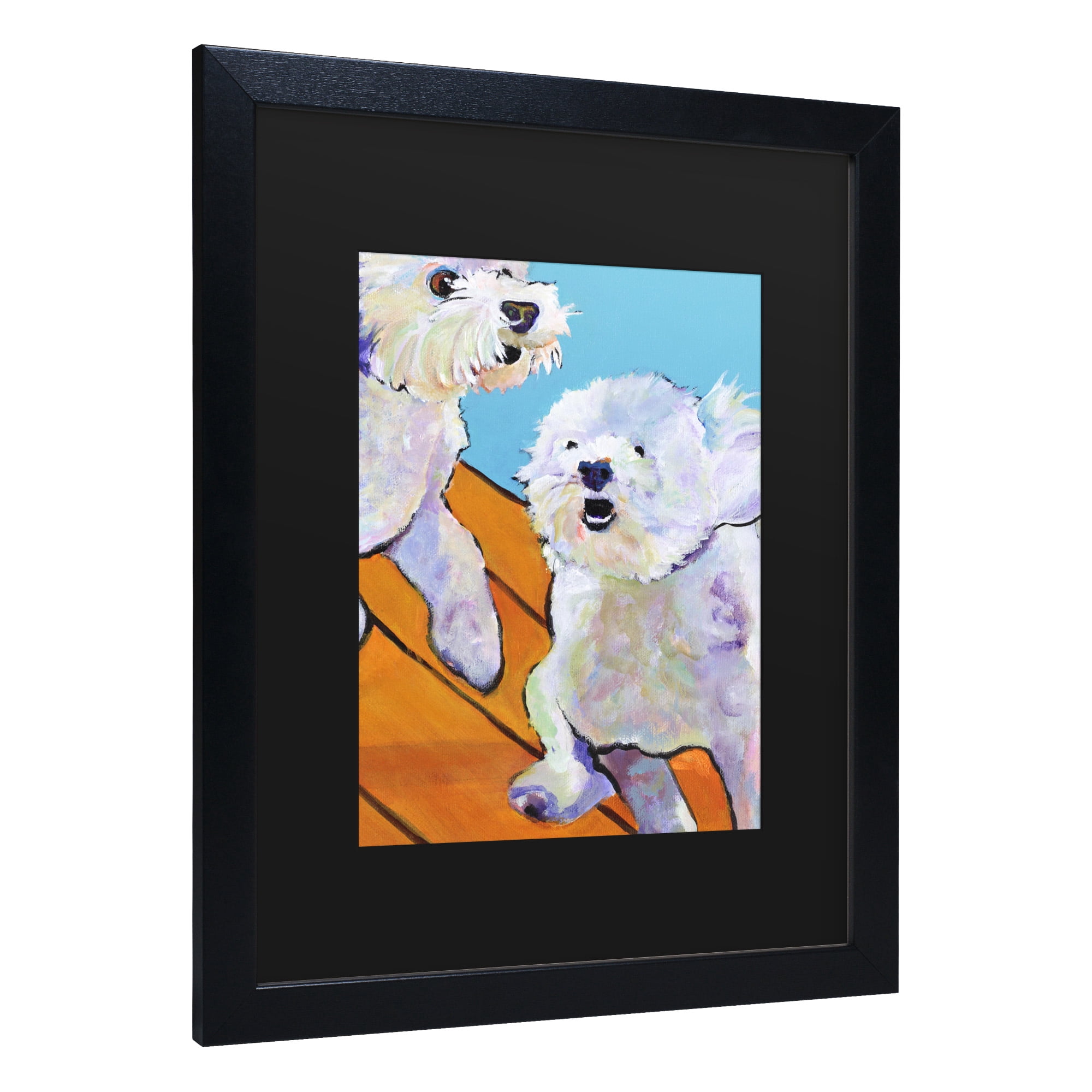 Trademark Fine Art 'Catch Me' Canvas Art by Pat Saunders-White