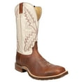 thumbnail image 2 of Tony Lama Men's Antonio Western Boot Broad Square Toe Brown 9.5 D(M) US, 2 of 5