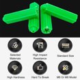 thumbnail image 2 of TOP-MAX 200PCS M6 Plastic Drywall Screw Anchor Plugs Drywall Expansion Plugs Green, 2 of 7