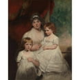 thumbnail image 2 of John Hoppner 15x18 Gold Ornate Wood Frame and Double Matted Museum Art Print Titled - Mrs. John Garden (Ann Garden, 1769-1842) and Her Children, John (1796-1854) and Ann Margaret (Born 1793), 2 of 4
