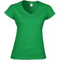 thumbnail image 3 of Gildan Ladies Soft Style Short Sleeve V-Neck T-Shirt, 3 of 5