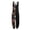 #01Black, variant on Women's Casual Camo Tie-Dye Jumpsuits, Loose Sleeveless Adjustable Strap Overall Rompers with Pockets Green M
