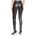 thumbnail image 2 of spanx women's ready-to-wow faux leather leggings, black lg x 30, 2 of 2