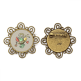 thumbnail image 1 of Universo y monstruo alienígena Broche de flores, regalo de joyería para mujeres y niñas Unbranded M, 1 of 3