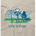 thumbnail image 2 of Life Is Crap Rollercoaster Line Good Life Funny T Shirts Gift T-Shirt Tee by Life Is Crap, 2 of 2