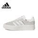 thumbnail image 2 of Nuevas zapatillas de deporte de caña baja Adidas Gazelle Bold, resistentes al desgaste, antideslizantes, informales para mujer, 2 of 5