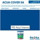 thumbnail image 2 of PINTURA VINILICA ACUA COVER COLOR AZUL INTENSO MATE ACUARIO CUBETA, 2 of 5