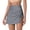 Grey, variant on EliteGoogv Swimsuit Bottoms For Women High Waisted High Cut Full Coverage Swim Shorts Summer Beach Pool Vacation Swimwear Wine