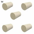 thumbnail image 5 of SANWOOD Rubber Stopper 5Pcs Solid Rubber Stoppers Plug Bungs Laboratory Bottle Tube Sealed Lid Corks, 5 of 6