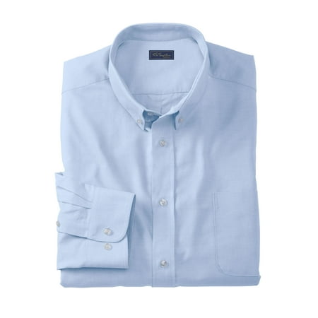 Ks Signature Men's Big & Tall Wrinkle-resistant Oxford Dress (Best No Wrinkle Dress Shirts)