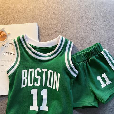 Children's basketball uniform suit jersey boys and girls primary school students' jersey Kobe jersey short sleeve pink jersey wonderful ling