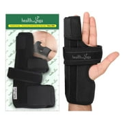 SoulGenie Boxer Finger Splint - Fits Left or Right Hand (Large)