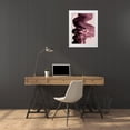 thumbnail image 3 of Urban Road 19x24 White Modern Wood Framed Museum Art Print Titled - Sleight of Hand, 3 of 4