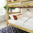 thumbnail image 4 of Plank+Beam Solid Wood Classic Full over Full Bunk Bed Bed, Natural, 4 of 9