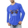 thumbnail image 1 of Men's Fitness Home Wear Pajamas Color Solid Color T-shirt Sports, 1 of 3