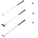 thumbnail image 3 of Accesorios de golf para hombres Poniendo prácticas de entrenamiento SIDA Audas de aleación de aluminio Cabeza de aleación removible Rodilla de empuje Entrantes deportivos al aire libre Tipo 1 Sweethay OD003030-01B, 3 of 7