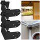 thumbnail image 3 of Soporte Abrazadera Clip Ajustable 360 ​​para Montaje en Puerta/canalón 3 Uds. para Blink Outdoor 4 (4.ª Generación), 3 of 4