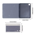 thumbnail image 4 of Optimized Title: iPad Keyboard Case for 10.2 9th 10.9 10th Gen Air Pro 11, Wireless Bluetooth Keyboard Cover with Pencil Holder, Shockproof Protective Folio, Quiet Keys, Slim Lightweight, 4 of 53