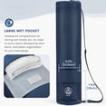 thumbnail image 3 of Gonex Yoga Mat Bag, Full-Zip Exercise Yoga Mat Carrier with 2 Cargo Pockets & Adjustable Shoulder Strap for Women Men, 3 of 8