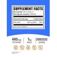 thumbnail image 6 of BulkSupplements Folic Acid (Vitamin B9) Powder - Pure, 480mcg per Serving - 1 Kilogram (2.2 lbs) - Multiple Servings, 6 of 6