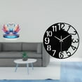 thumbnail image 2 of Escultura de cisne, estatua de acrílico, reloj de pared, figura decorativa, diseño moderno y silencioso, ligero, resistente, fácil de limpiar, adecuad, 2 of 8