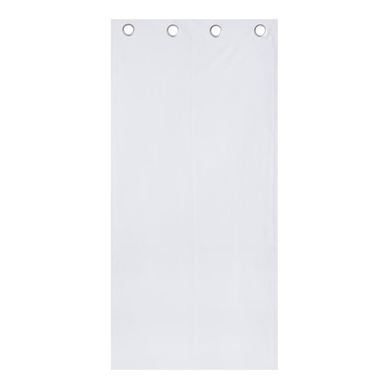 Mainstays Blackout Grommet Curtain White 30x63 photo 4