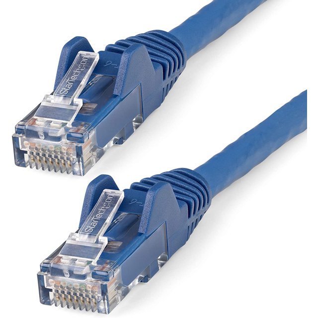 StarTech 10ft (3m) CAT6 Ethernet Cable - LSZH (Low Smoke Zero Halogen) - 10 Gigabit 650MHz 100W PoE RJ45 UTP