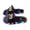 Black 1, variant on Light Up Slippers For Adults Cute Dog Design Indoor Outdoor Footwear Comfortable Casual Slippers Men Women