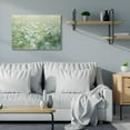thumbnail image 2 of Stupell Industries Floral Blue White Hydrangea Garden Farmhouse Painting Canvas Wall Art Design by Julia Purinton, 30" x 40", 2 of 6
