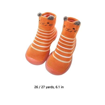 

hoksml Baby Toddler Socks Thin Cotton Non-slip Soft-soled Waterproof Floor Shoes Festival Clearance Gifts