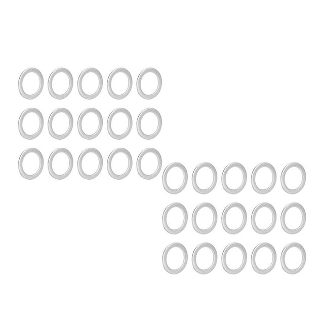 Laveuse Plate en Acier Inoxydable, Utilisations Larges Laveuse Épaisseur Précise Longue Durée de Vie Surfaces pour Engrenages pour Montage Roulements 4807-0811-0250, 4807-0811-0500, 4807-0811-1000