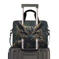 thumbnail image 2 of Laptop Bag Laptop Briefcase 15.7 x 3 x 11.8 Inches Laptop Bag Briefcases Laptop Storage Travel Laptop Bag Work Laptop Bag Gray Owl Pattern, 2 of 8