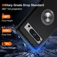thumbnail image 5 of [PST] Google Pixel 8 Ring Case, Hybrid Magnetic Kickstand Case Cover with Invisible Ring Stand, 5 of 5