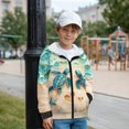 thumbnail image 4 of Xixirimido Turtle Starfish Sea Beach Printed Kids Hoodies for Boys Girls Zip Up Hoodie Sweatshirt 3D Graphic Long Sleeve Pullover Top with Pocket for Fall Winter for 14-16 Years, 4 of 7