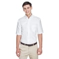 thumbnail image 1 of Oxford clásico de manga corta resistente a las arrugas para hombre BLANCO 2XL ultraclub 8972, 1 of 1